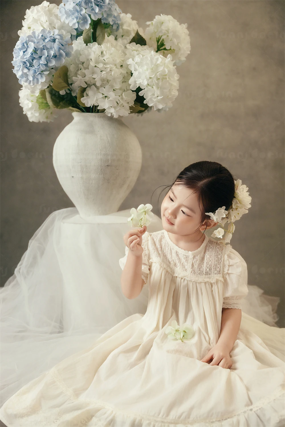 芳妮豆丁儿童摄影 梦倚绣球