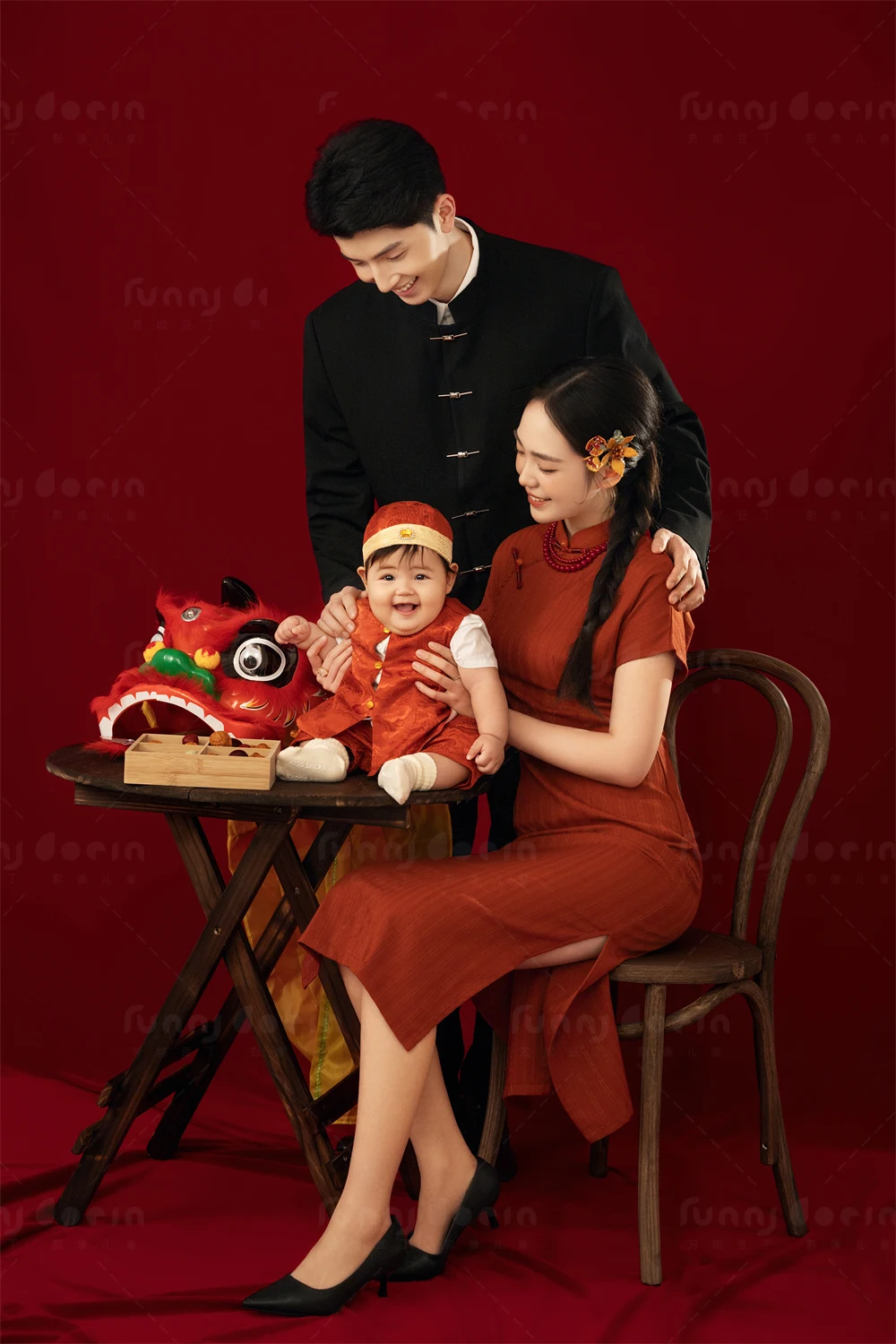 芳妮豆丁儿童摄影 榴光溢彩