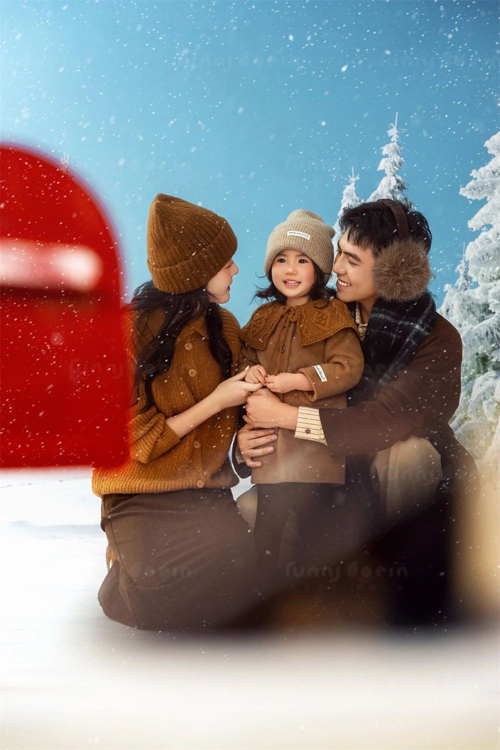 芳妮豆丁儿童摄影 全家福