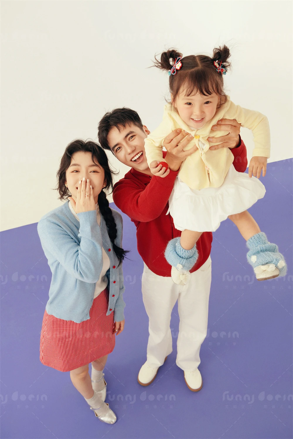 芳妮豆丁儿童摄影 全家福