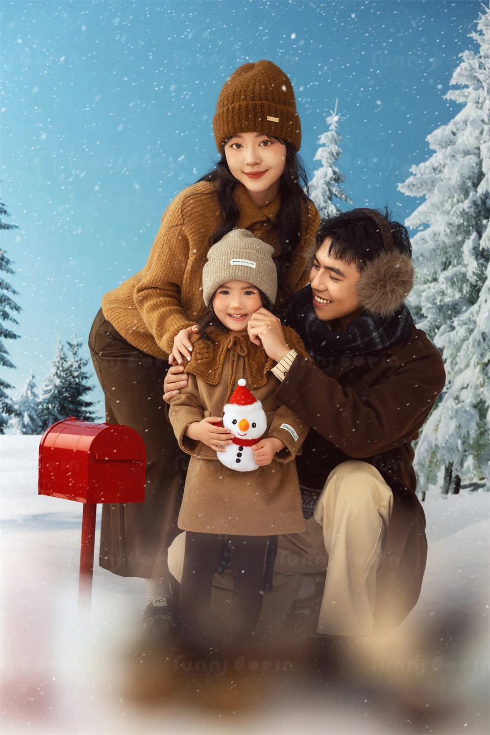 芳妮豆丁儿童摄影 全家福