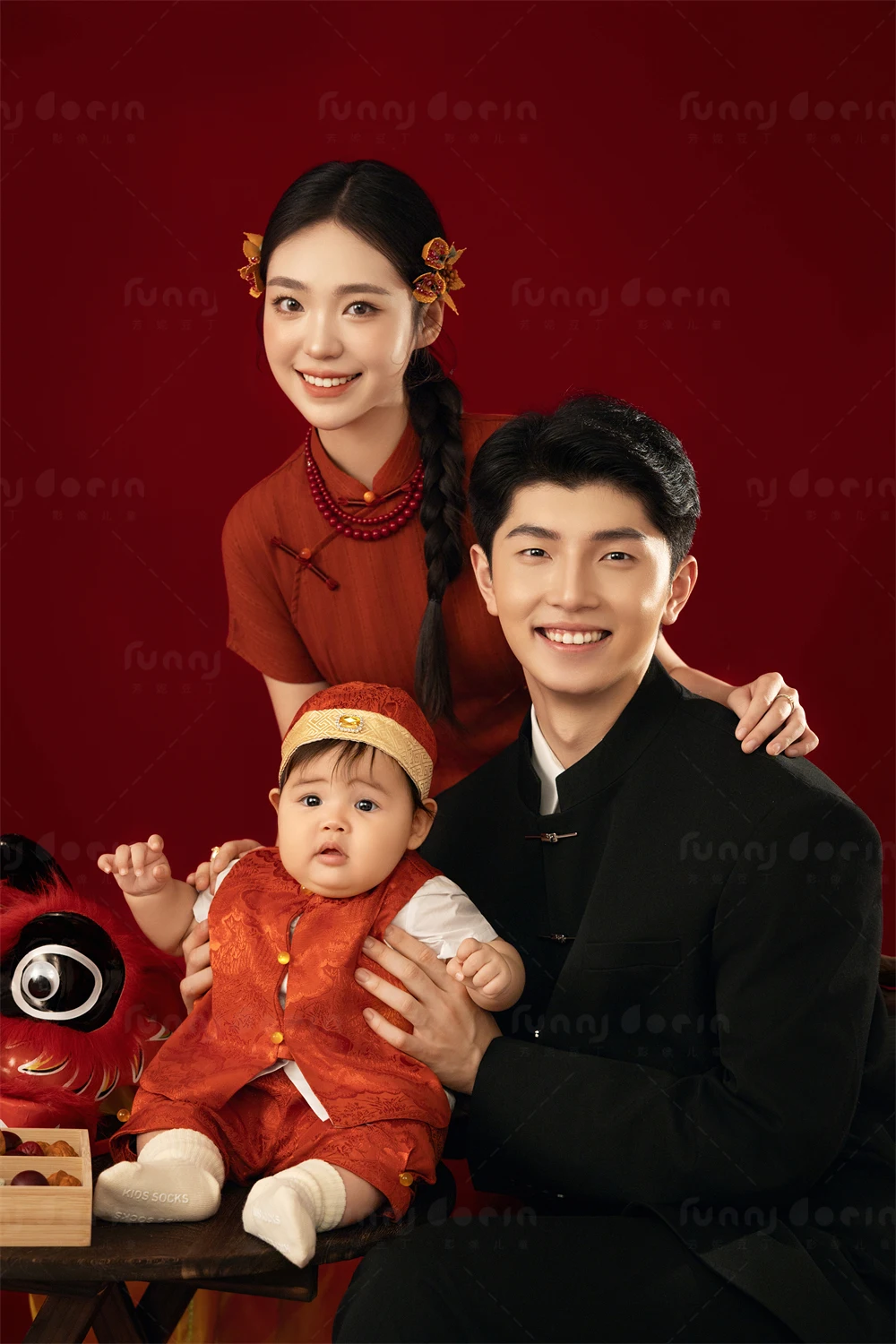 芳妮豆丁儿童摄影 榴光溢彩