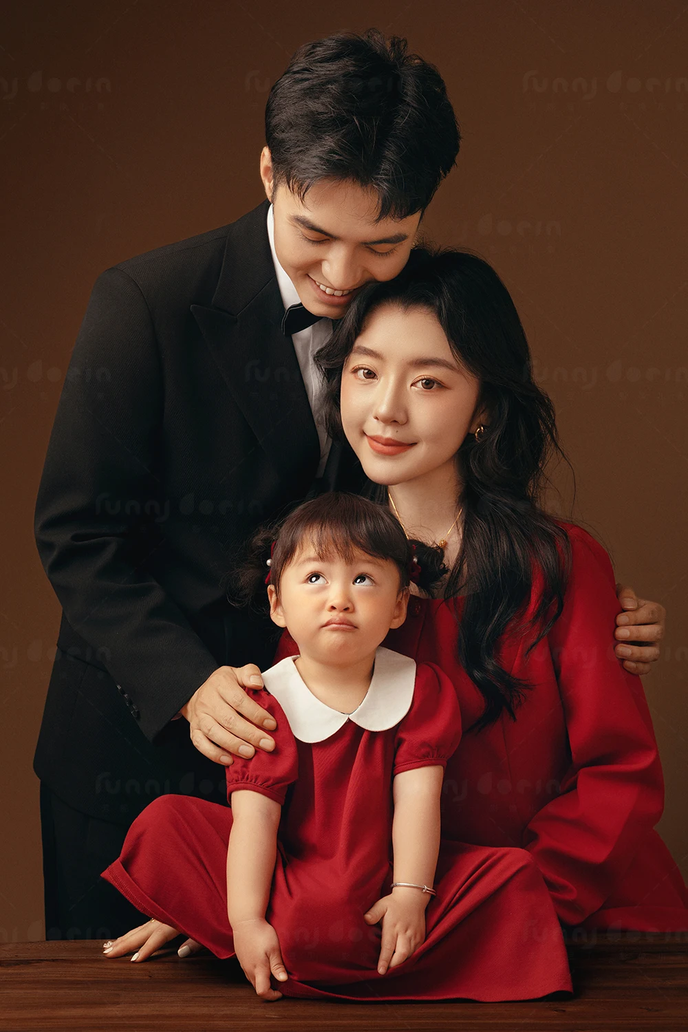 芳妮豆丁儿童摄影 全家福