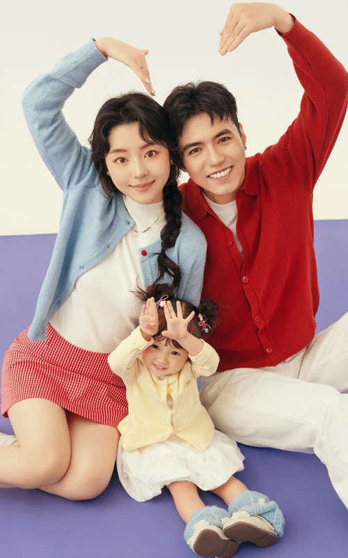 芳妮豆丁儿童摄影 全家福