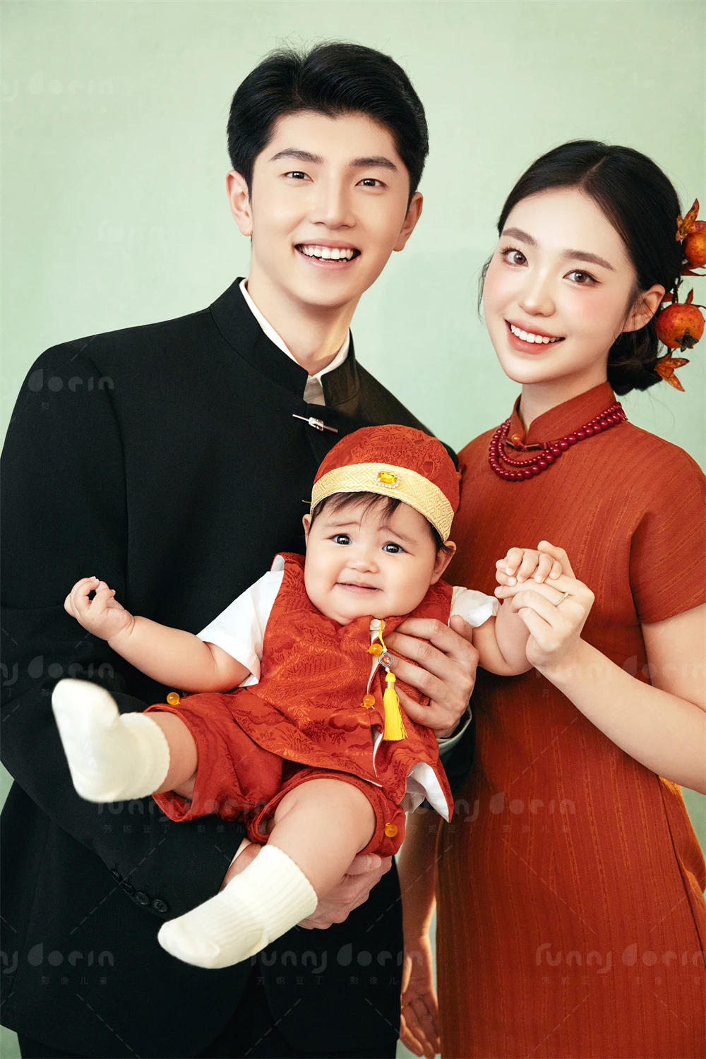 芳妮豆丁儿童摄影 榴光溢彩