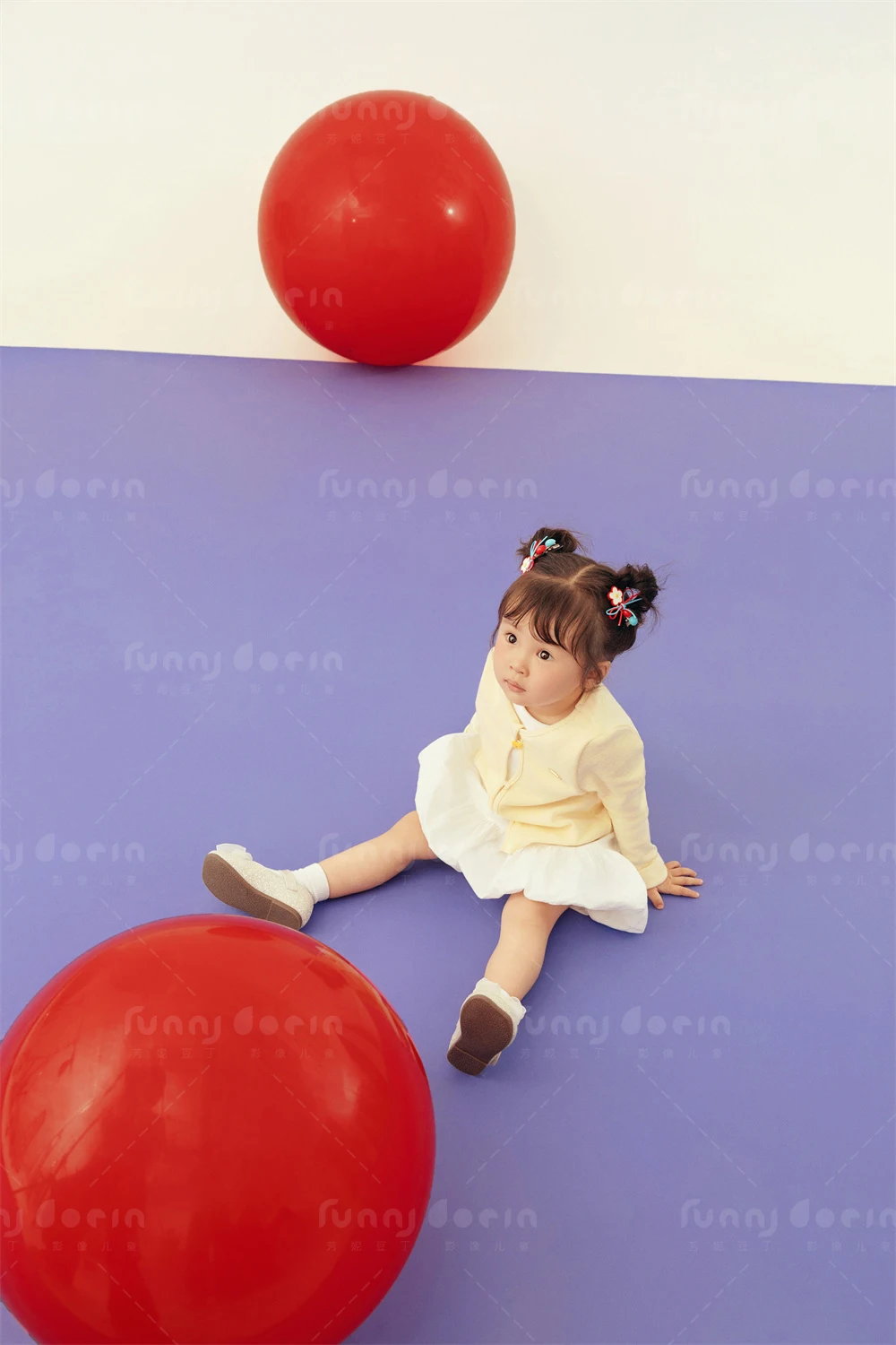 芳妮豆丁儿童摄影 全家福