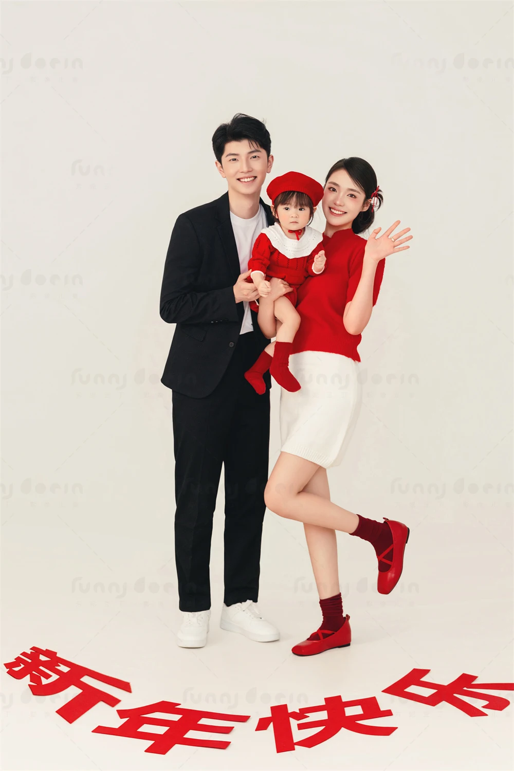 芳妮豆丁儿童摄影 鸢报春信