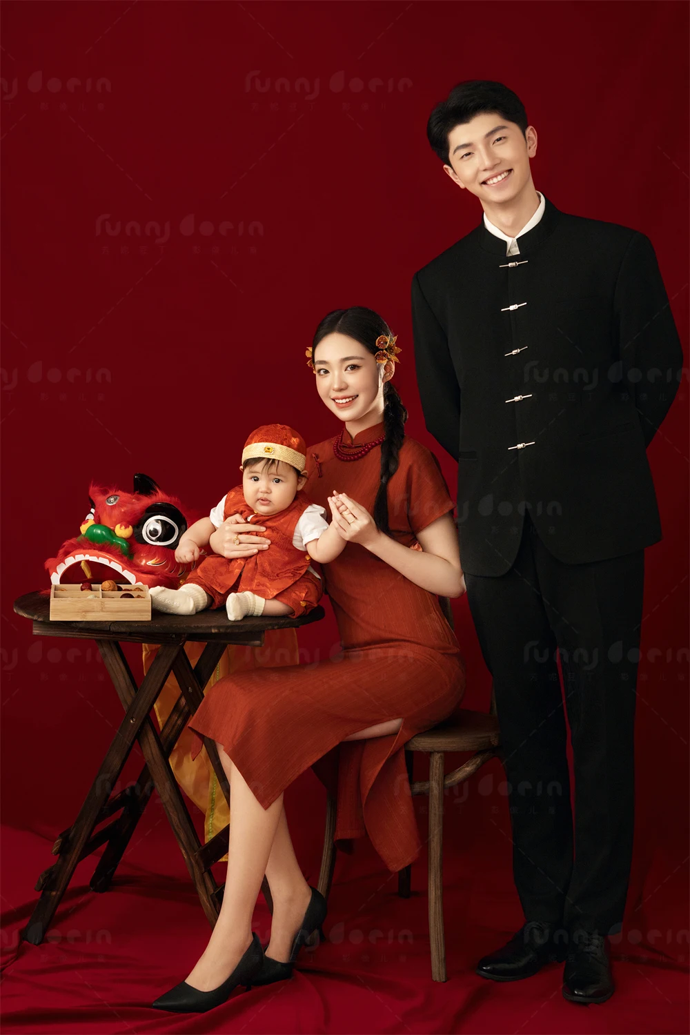 芳妮豆丁儿童摄影 榴光溢彩