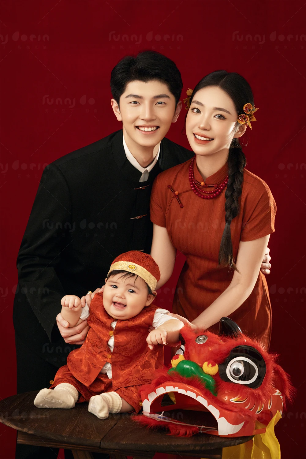 芳妮豆丁儿童摄影 榴光溢彩