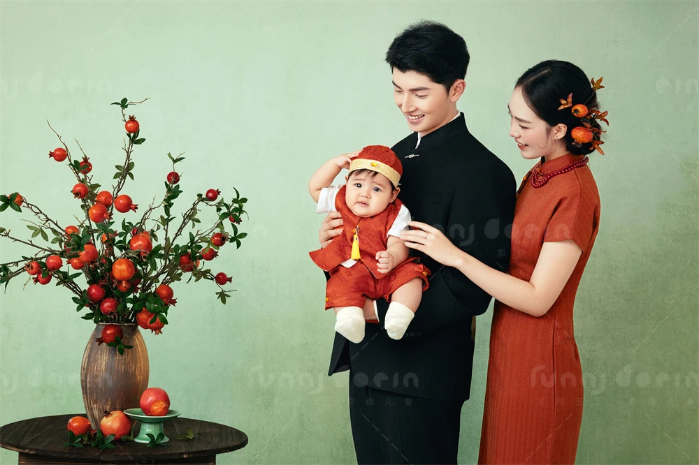 芳妮豆丁儿童摄影 榴光溢彩