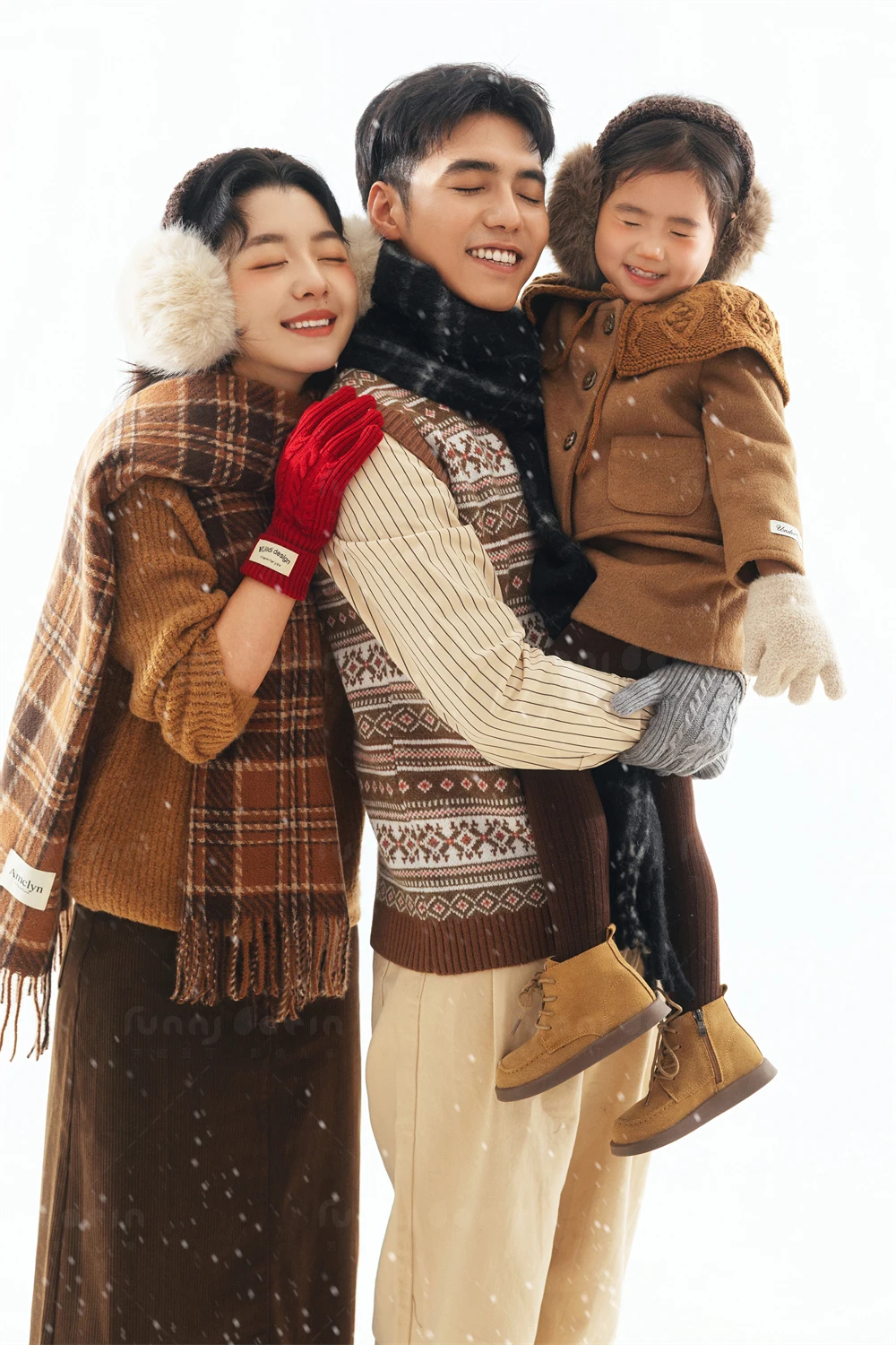 芳妮豆丁儿童摄影 全家福