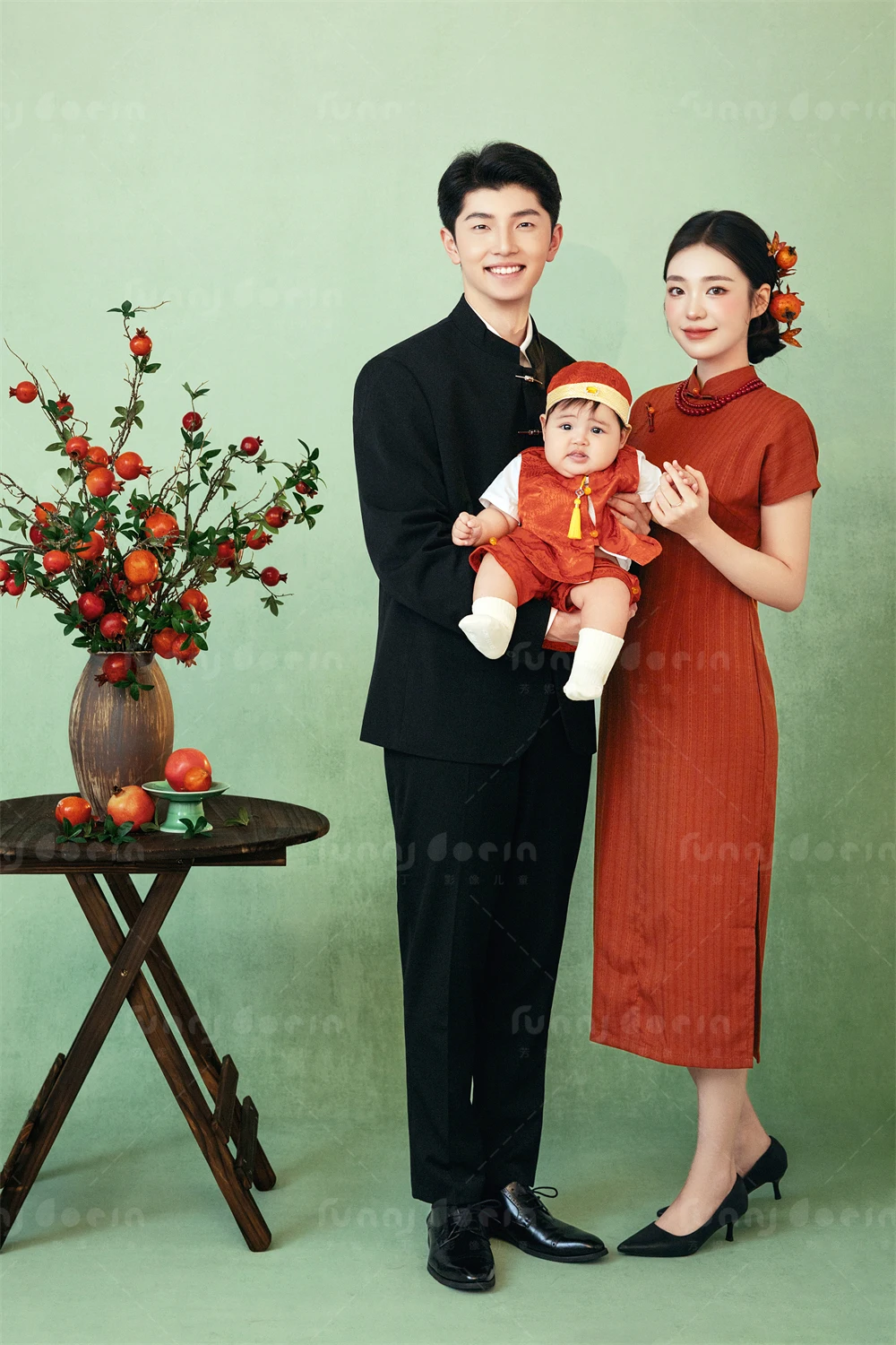 芳妮豆丁儿童摄影 榴光溢彩