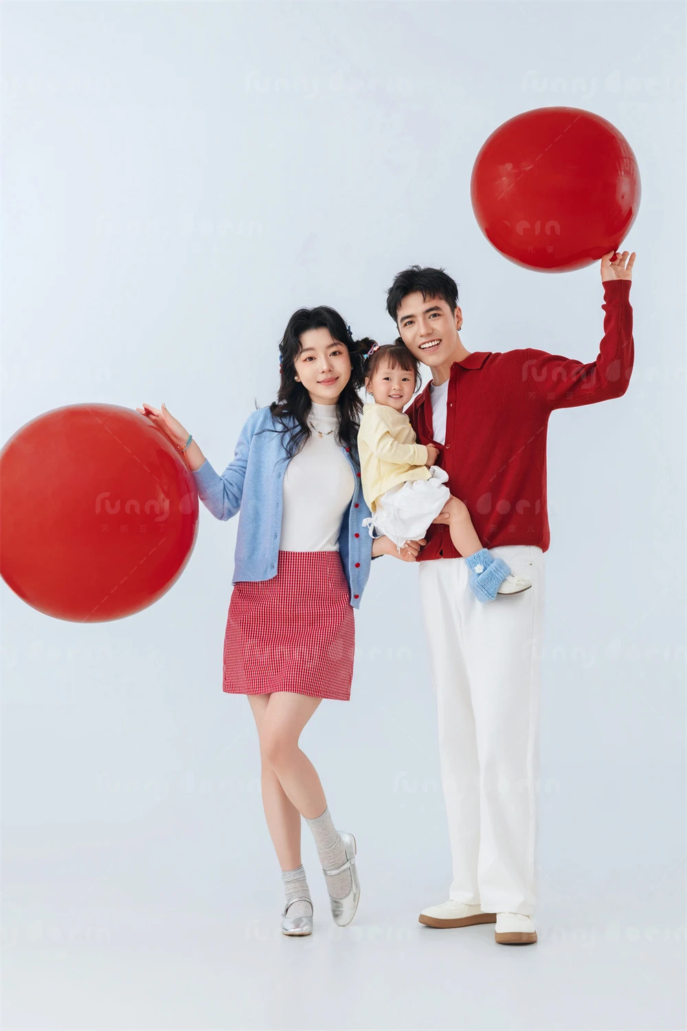 芳妮豆丁儿童摄影 全家福