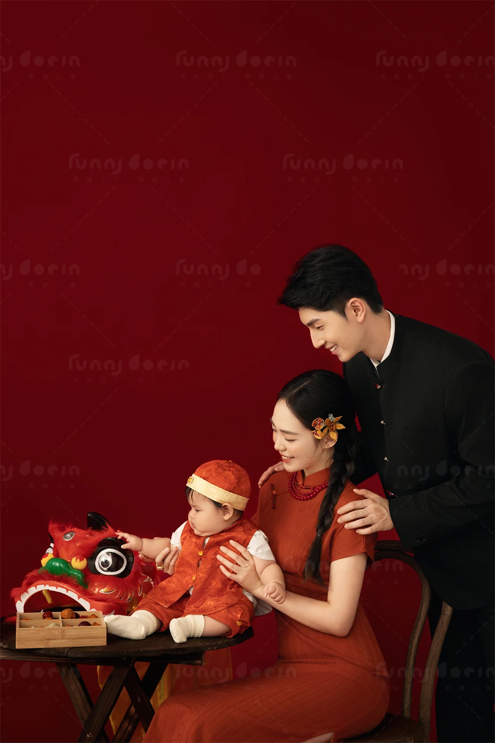 芳妮豆丁儿童摄影 榴光溢彩