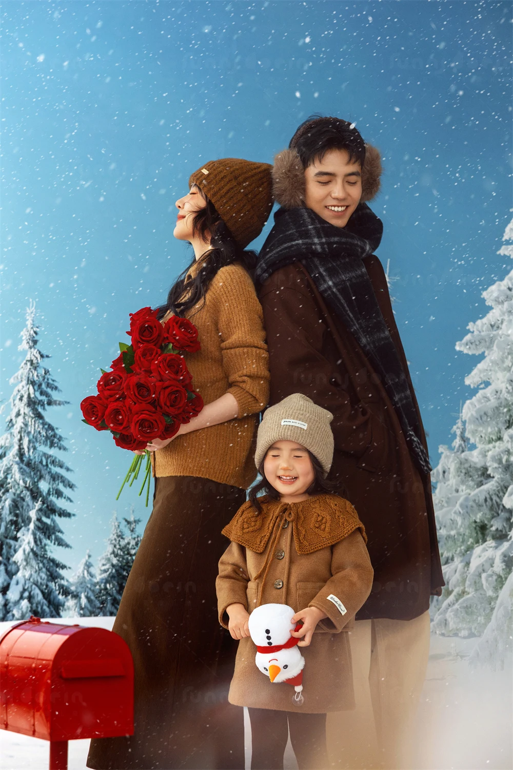 芳妮豆丁儿童摄影 全家福