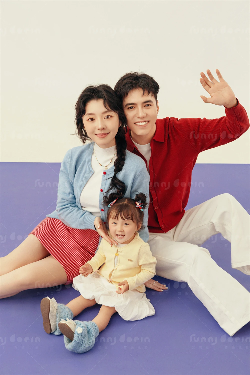 芳妮豆丁儿童摄影 全家福